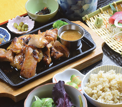 Grilled Chicken Yuzuyaki Gozen